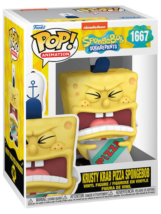 Funko Pop Figure Spongebob Squarepants Krusty Krab Pizza Spongebob #1667