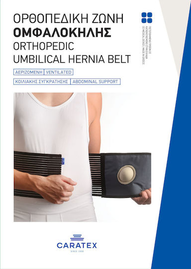 Caratex Elastică Post-operatorii Centură Hernia ombilicală Înălțime 16cm de culoare Negru