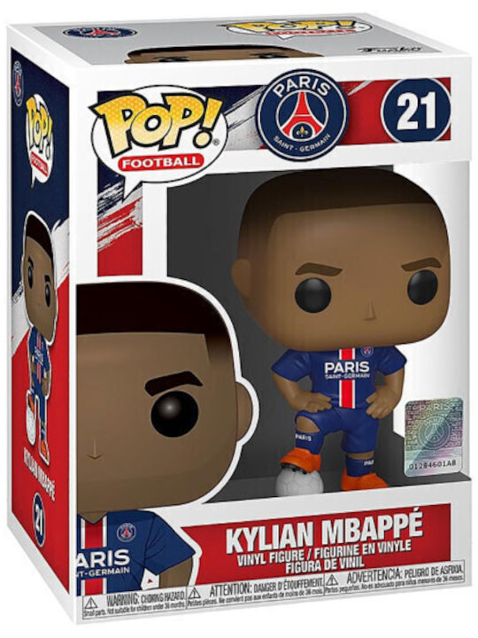 Funko Pop! Football: Paris Saint-Germain - Kylian Mbappe #21 Funko Pop! Football: Paris Saint-Germain - Kylian Mbappe #21