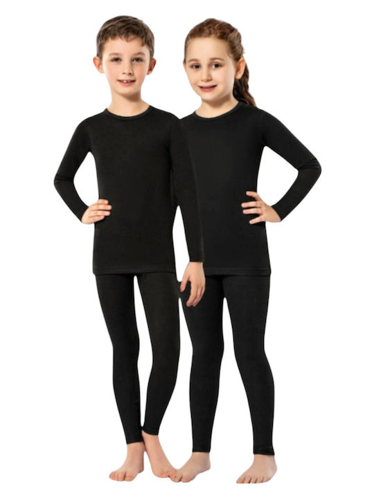 Kota Ic Giyim Kids Thermal Top Black