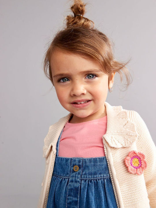 Cardigan pentru copii Tricotat Ecru