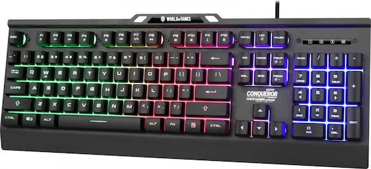 Yenkee COMQUEROR Gaming Keyboard with RGB lighting (English US) Limited Edition World Of Tanks