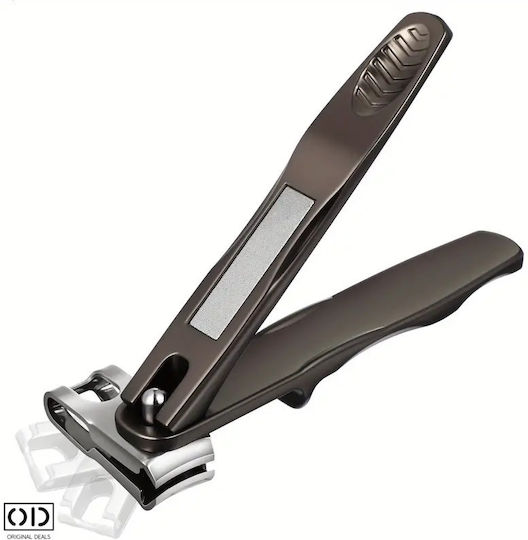 Cleste Profesional pentru Pedichiură Unghii Cap de Tăiere Rotativ 360 de Grade Material Premium Design Manevrabilitate Ușor de Folosit Dimensiune 9.5 X 1.3 Cm Negru Oferte Originale