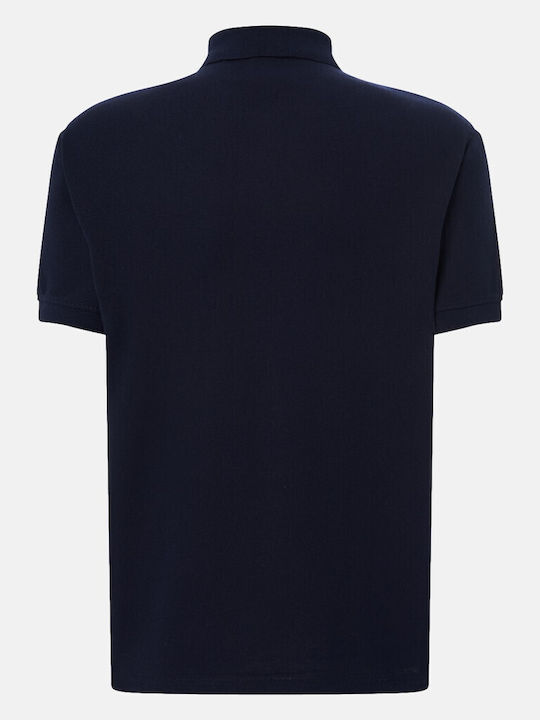 JHK Men's Promotional T-Shirt Short Sleeve in Navy Blue Color