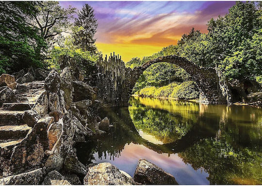 Rakotza Bridge In Kromlau Germany Puzzle 2D 1000buc