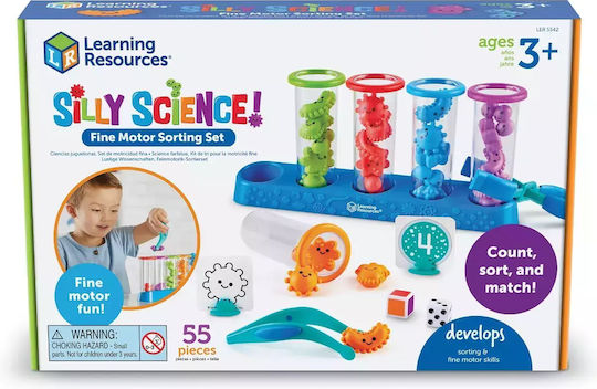 Learning Resources Σετ Λεπτής Κινητικότητας STEM Educational Game Knowledge for 3+ Years Old