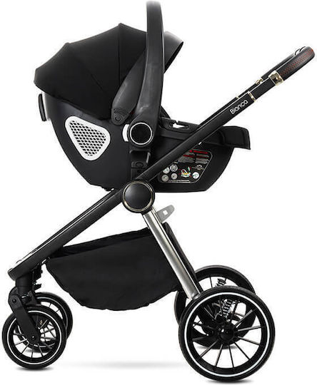Lorelli Bianca Adjustable 3 in 1 Baby Stroller Suitable for Newborn Gray