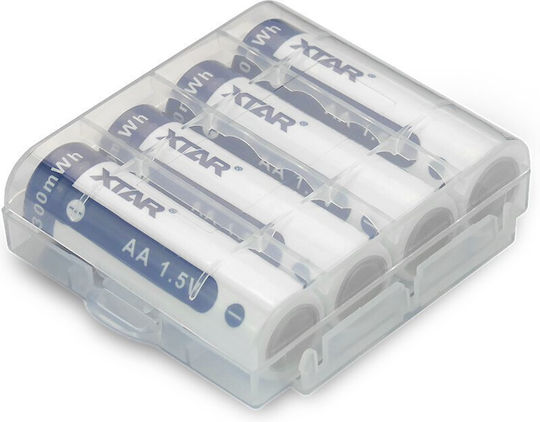 XTAR Wiederaufladbare Batterien AA Li-Ion 2000mAh 1.5V 4Stück