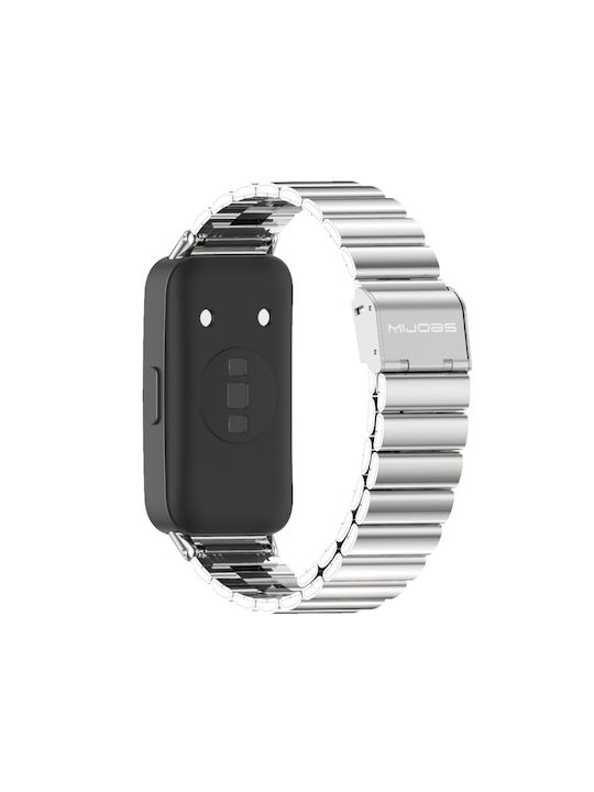 Mijobs Armband Rostfreier Stahl Silber (Huawei Band 8)