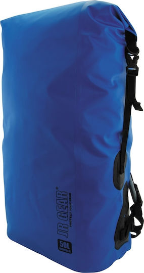 JR Gear Bomber Pack Στεγανός Σάκος Πλάτης 50lt Μπλε