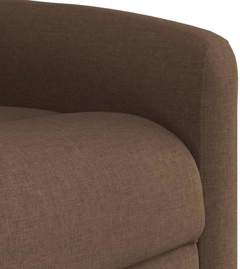 Relax Armchair Massage with Footstool Coffee 78x95x100cm