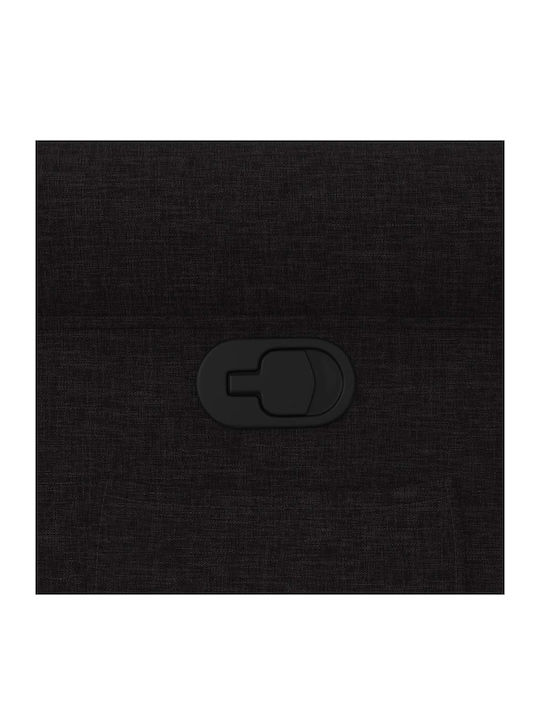 Relax Armchair with Footstool Black 73x91.5x102.5cm