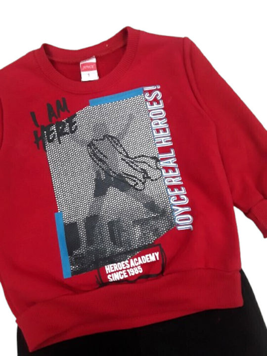 Joyce I Am Here Black, Red
