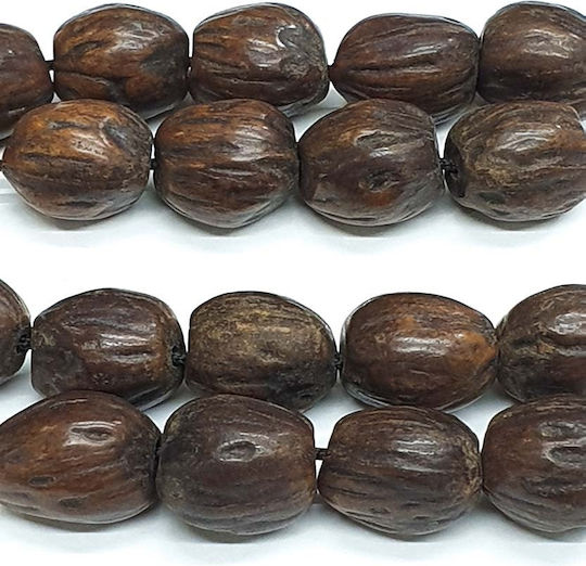 Roloi Komboloi Nutmeg Worry Beads Brown 30cm