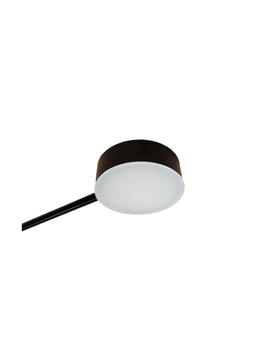Moderne Deckenleuchte LED 8 Arme App523-8c Schwarz