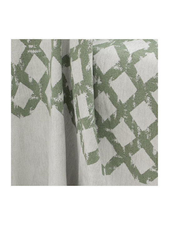 Lino Home Sesselüberwurf Milto 180x180cm Grey|Green