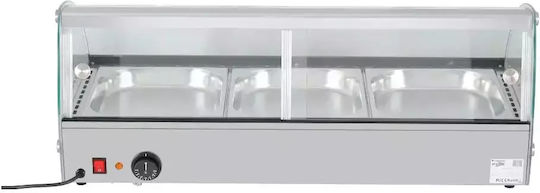 Dynamic Vitrină încălzită cu cameră cu Putere 500W L86.2 x l42 x Î33.6 cm