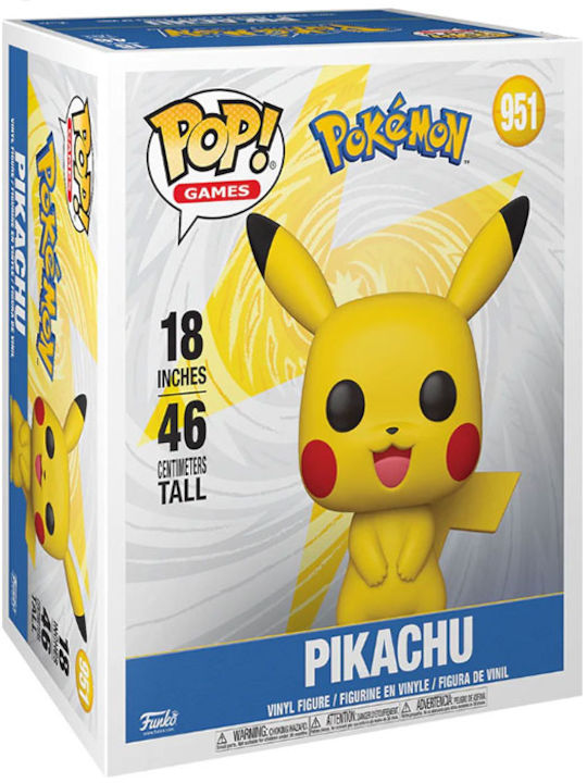 Funko Pop! Jocuri: Pikachu Supradimensionat 18"​ (45cm)