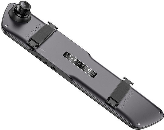 Hoco DV4 Καθρέπτης με Κάμερα DVR Αυτοκινήτου 1080P με Οθόνη 4.5"