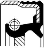 Corteco Shaft Seal Crankshaft
