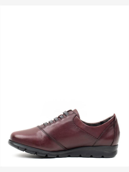 Damen Sneakers Bordeaux