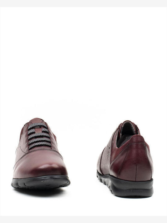 Damen Sneakers Bordeaux