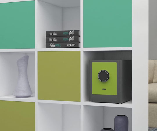 Basi Mysafe Safe with Digital Fingerprint Lock L30xW28xH35cm premium350_green0
