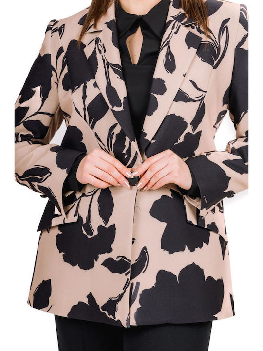 Vagias Women's Blazer Beige