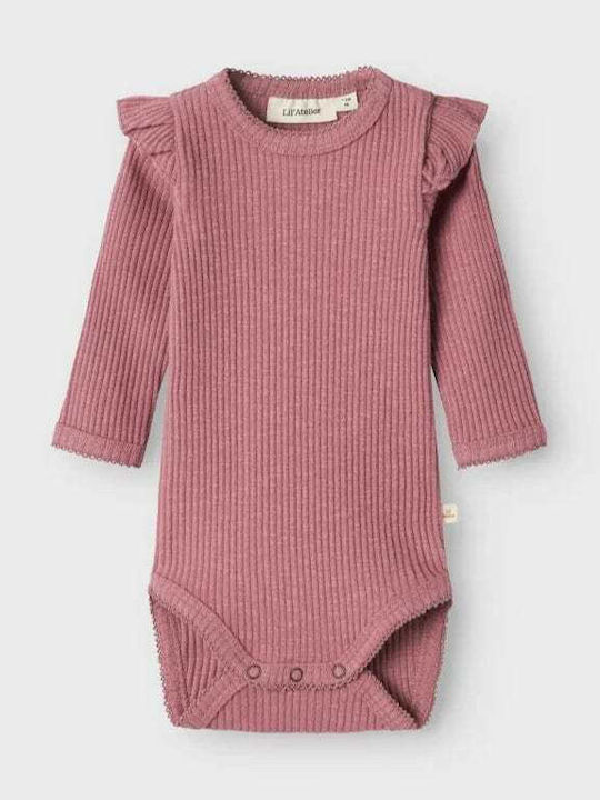 Lil' Atelier Baby-Strampler Nostalgia Rosa