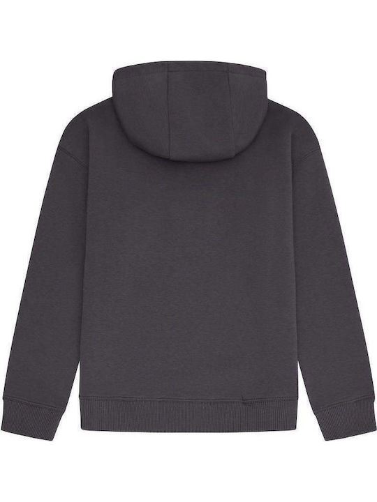 Ellesse Παιδικό Φούτερ με Κουκούλα και Τσέπες Dark Grey