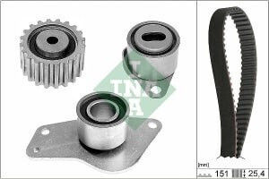 Set Curea De Distribuție Cu Fulie Renault Clio Ii Kangoo Thalia I 1.9d 09.94 25.4mm 151 Dinți Ina
