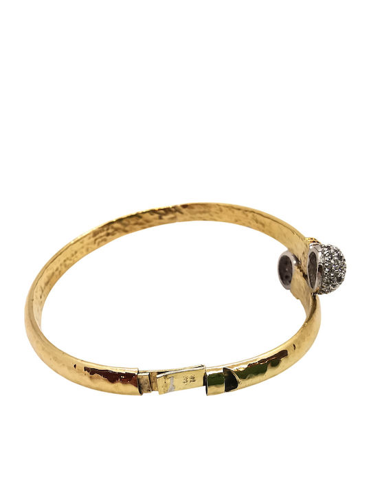Kosmima1 Damen Armband Handschellen aus Gold 14K