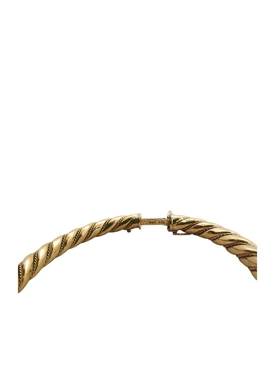 Kosmima1 Women's Bracelet Handcuffs made of Gold 14K