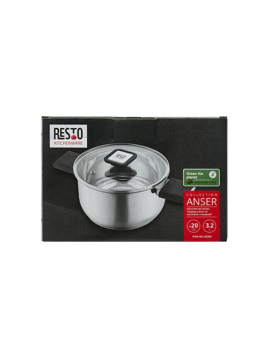 Resto Βαθιά Κατσαρόλα από Αλουμίνιο 3.2lt / 20cm