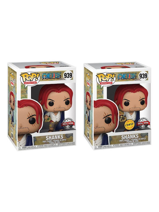 Funko Pop! Animation: One Piece - Shanks 939 Bundle of 2