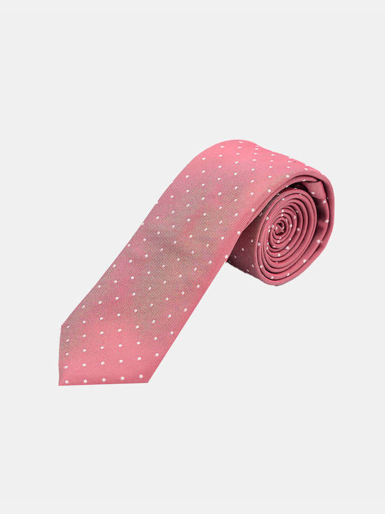 Hugo Boss Men's Tie Silk Printed in Pink Color