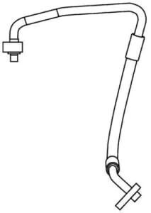 High Pressure Air Conditioning Hose Mahle Ford C-max Focus II 1.6d 10.03-09.12 Length 80cm Width 20cm Height 10cm