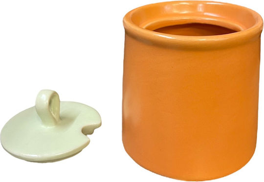 Milchkanne & Zuckerdose Set Servieren Orange 1Stück