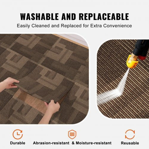 Decorative Sticker Tiles 24pcs 61x61cm Vevor
