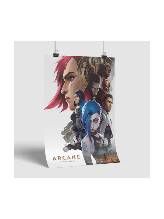 Gaming-Poster Arcane League Legends Gm1118 21cm x 30cm