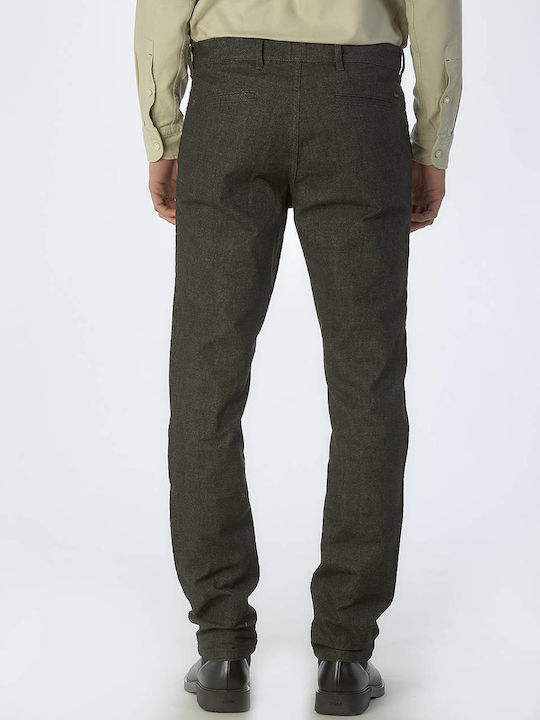 Παντελόνι Chino Ελαστικό σε Slim Εφαρμογή Dark Gray