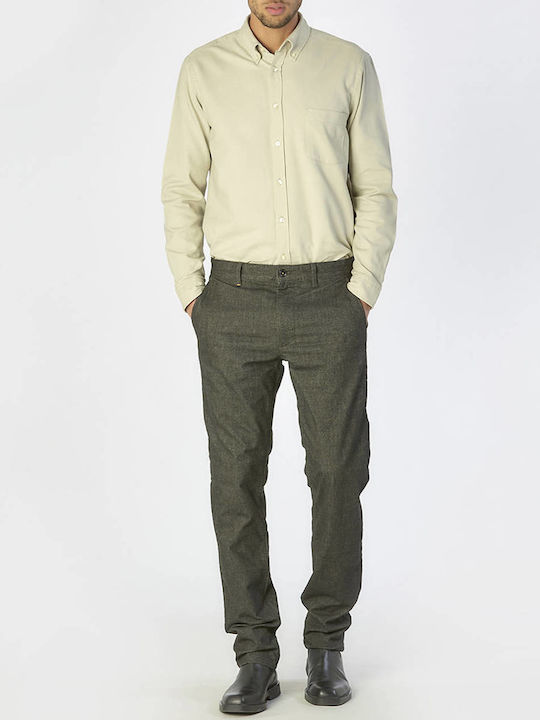 Παντελόνι Chino Ελαστικό σε Slim Εφαρμογή Dark Gray