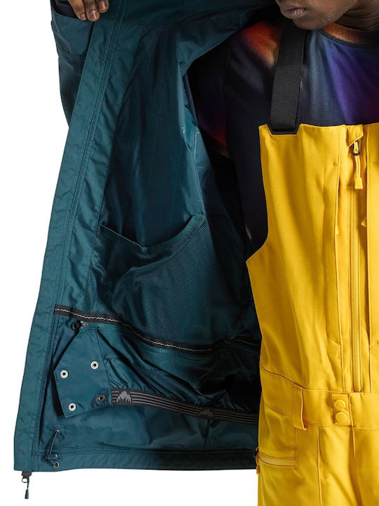 Burton Frostner 2l 21469105302 Ανδρικό Μπουφάν για Σκι & Snowboard Πράσινο