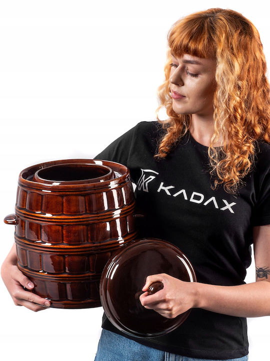 Kadax Oală Rotundă Ceramică 12lt 1buc