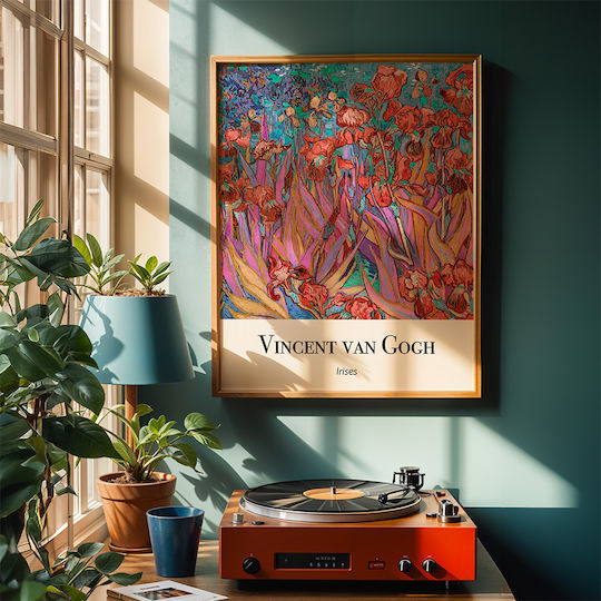 Poster Vincent Van Gogh Iriși Art158 30cm X 40cm