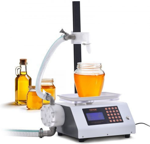 Vevor Automatic Liquid Filling Machine 50-5000 G Honey Oil Wine Detergent Single Nozzle Wsdbgygzjwxx420vcv2