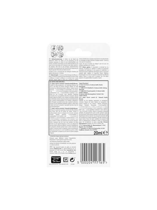 Glade Rezervă pentru Dispozitive de Priză cu Aromă Romantic Vanilla Blossom 20ml