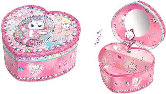Babyspielzeug Pulio Pecoware Herzförmige Spieluhr Ballerina Katze