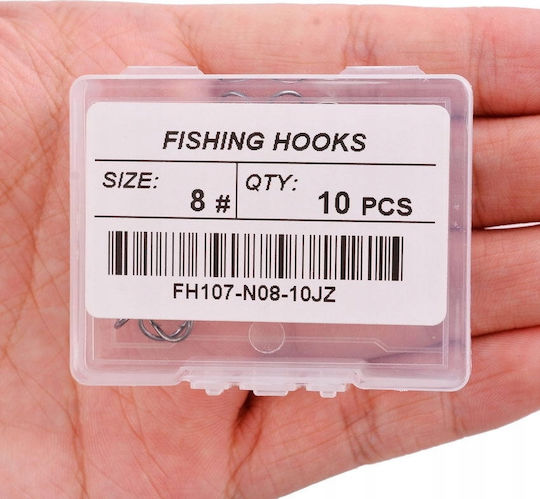 Fishing Anchors Black Metallic Diamond Sharpened Box 10 Pcs 8