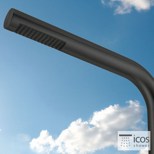 Icos PVD With Height 220cm Black